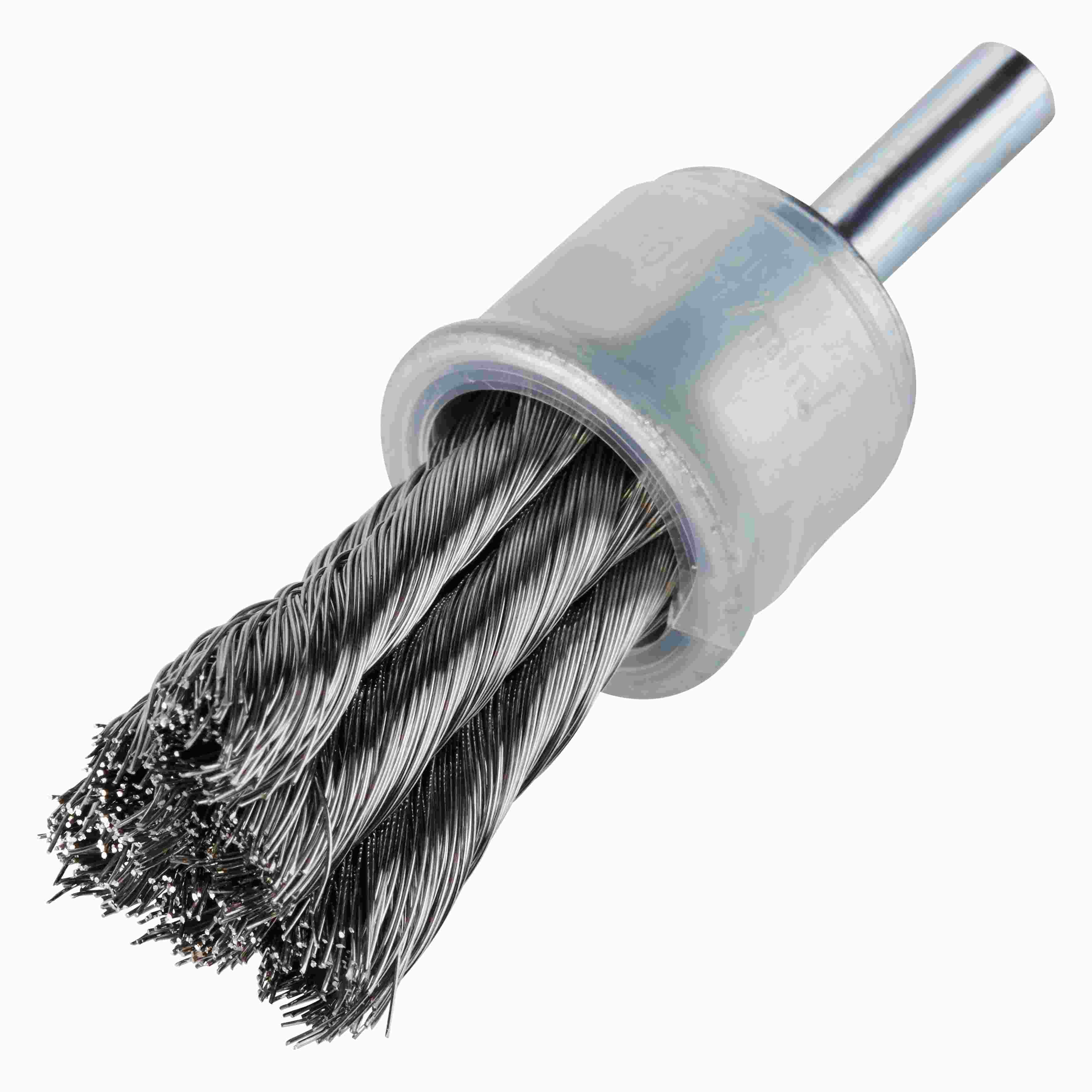Rotačná kefa so stopkou EPBZ 20x29x6,0 spletaný drôt 0,26 mm