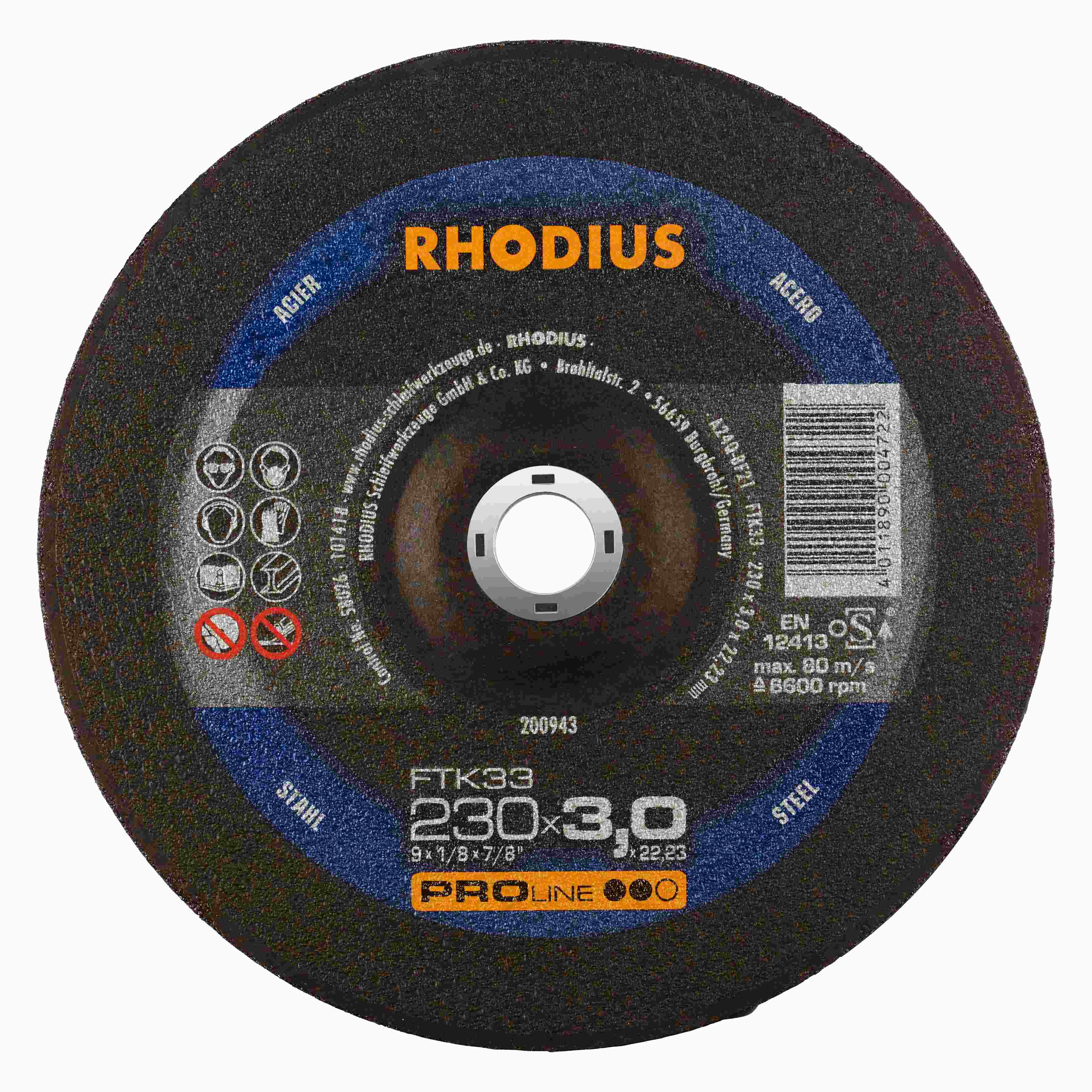 Rezný kotúč FTK33 230x3,0x22,23  