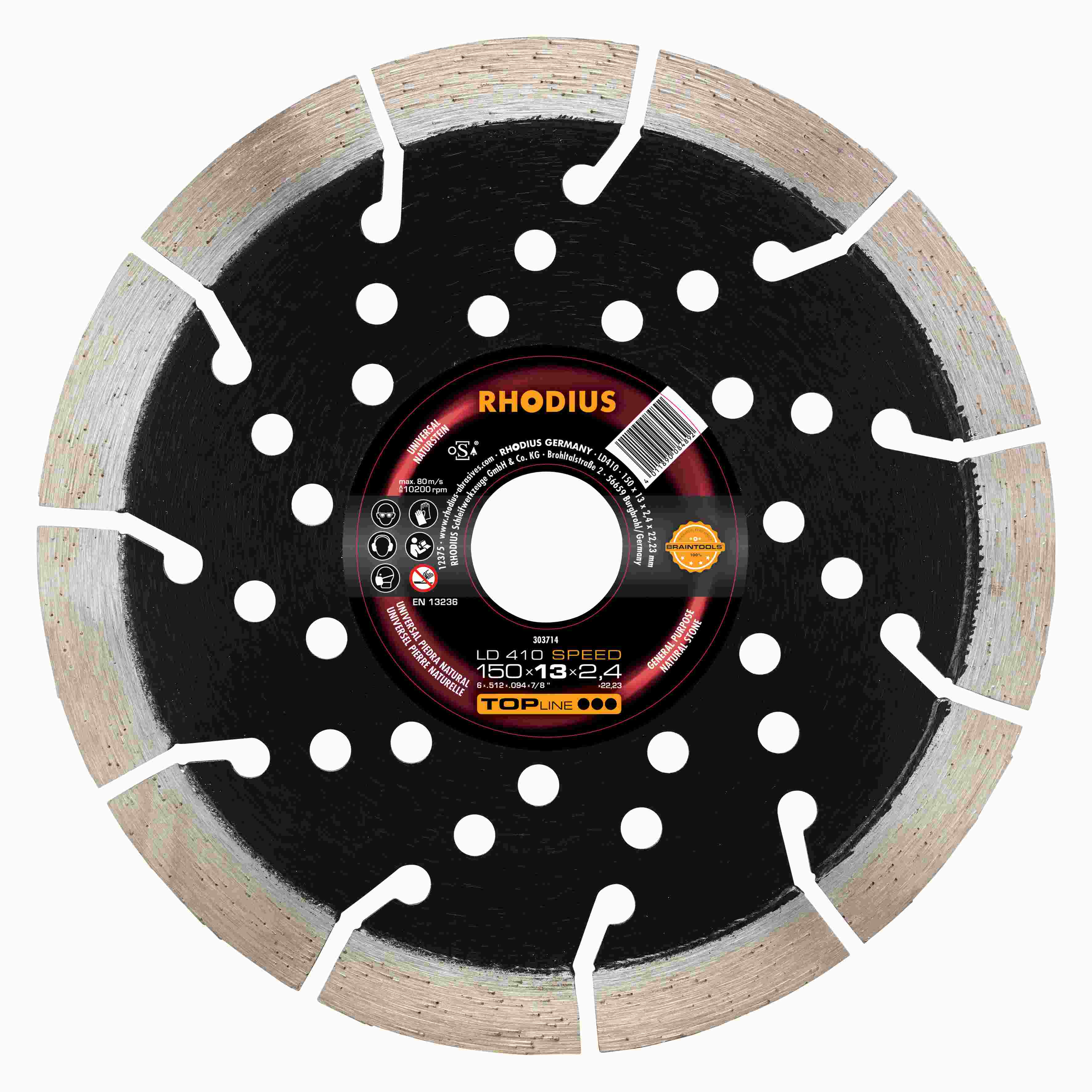 Diamantový kotúč LD410 Speed 150x13,0x2,4x22,23 segmentový 