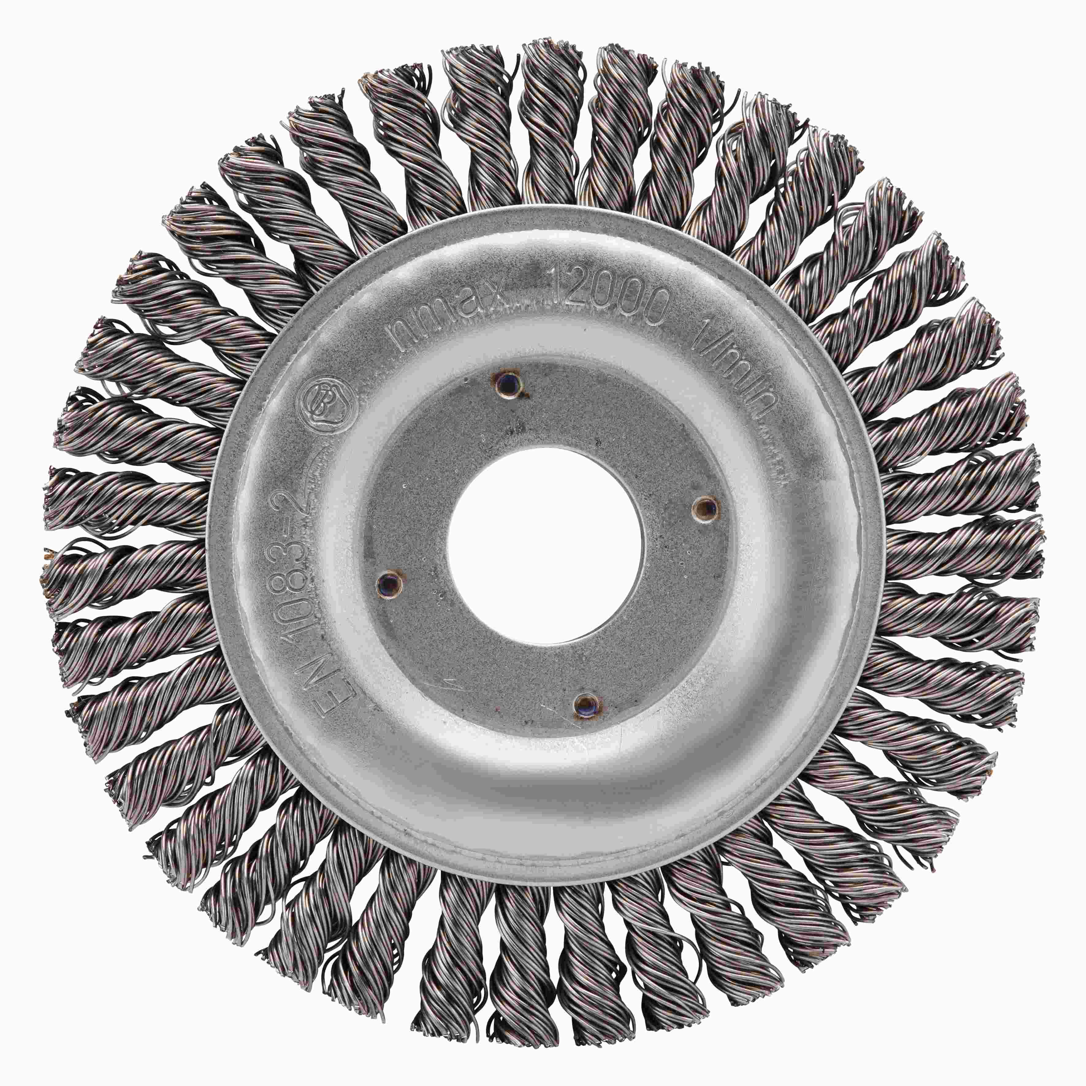 Rotačná kefa SRBZ 115x6x20x22,23 spletaný drôt 0,50 mm