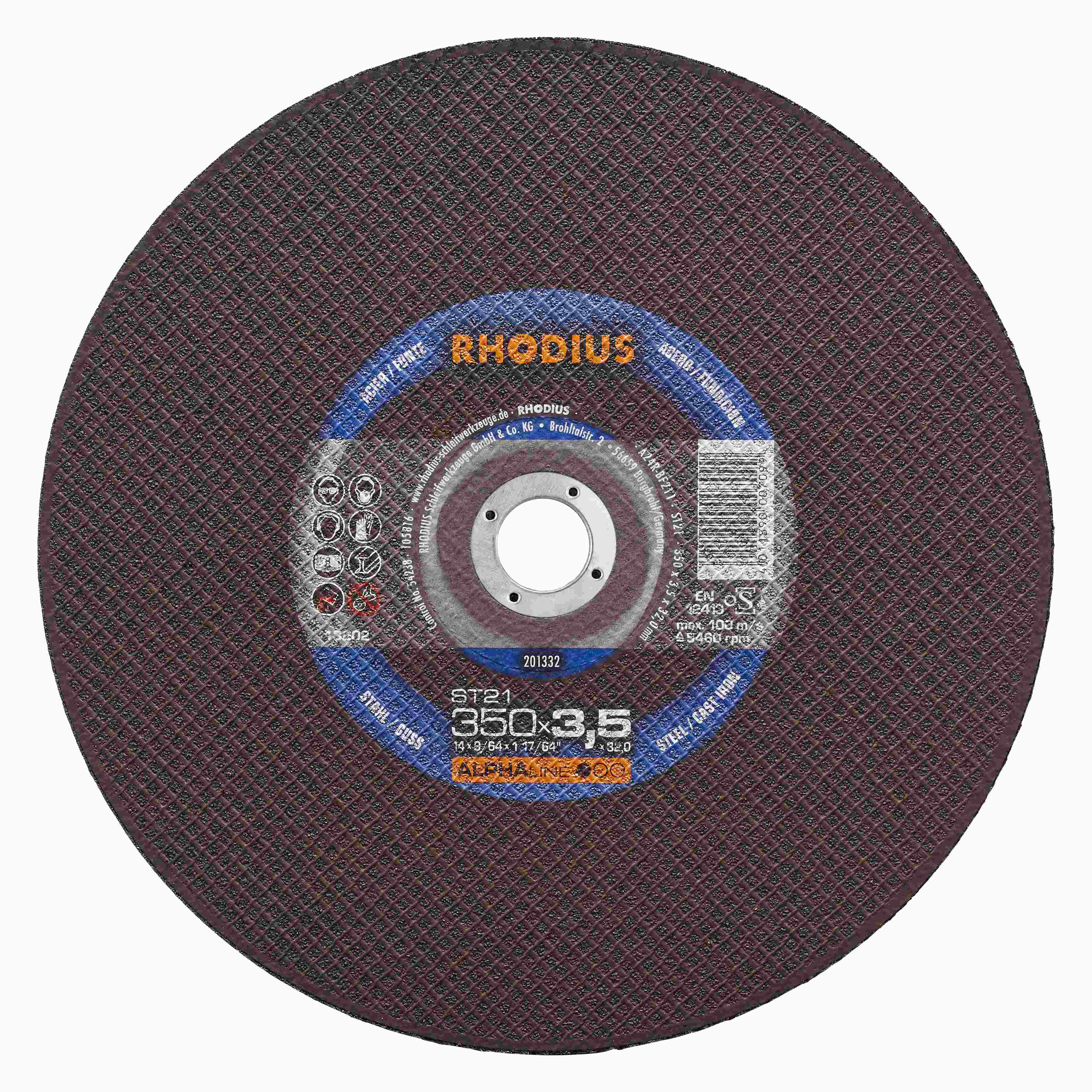 Rezný kotúč ST21 350x3,2x32,00 stacionárne 