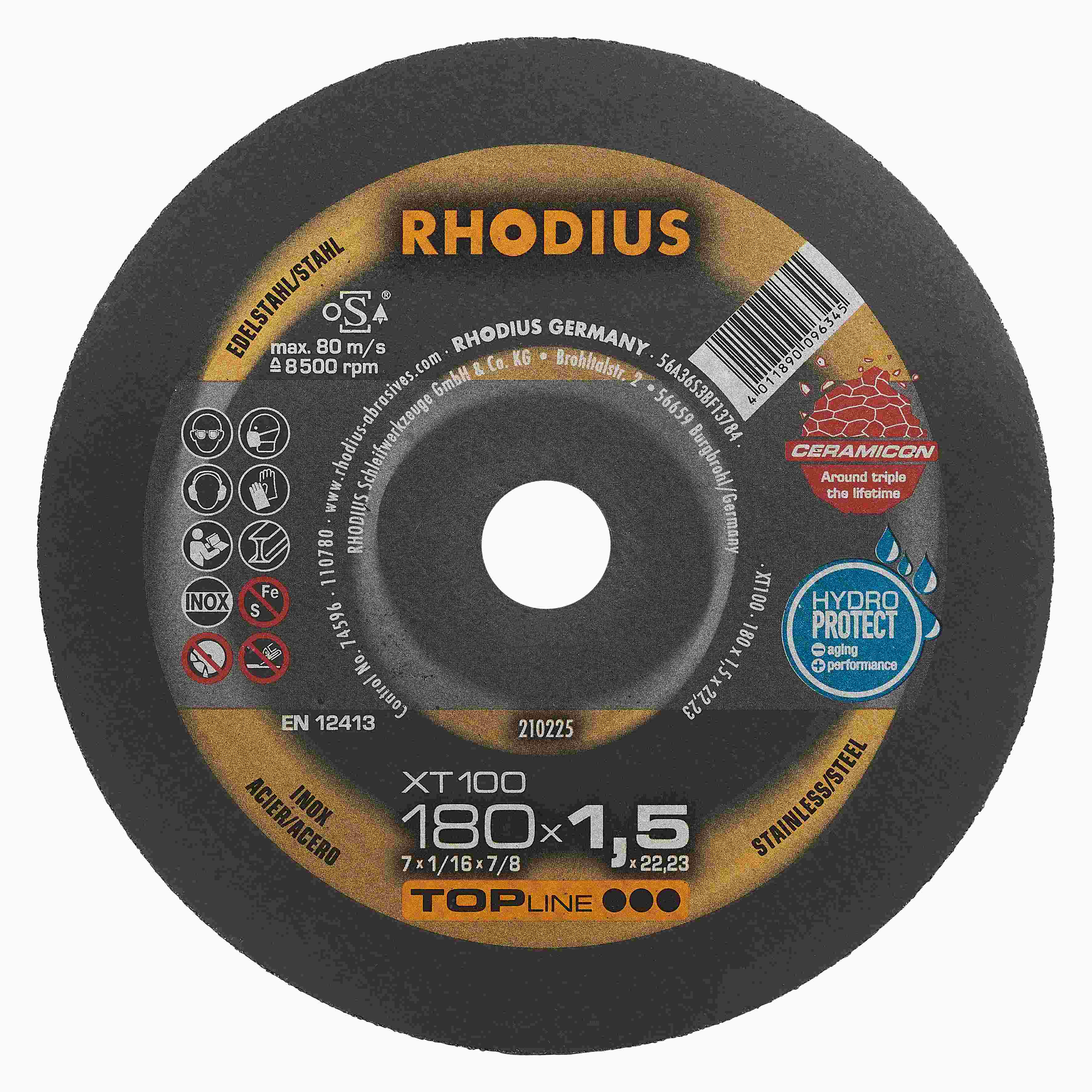 Rezný kotúč XT100 180x1,5x22,23 keramické zrno 