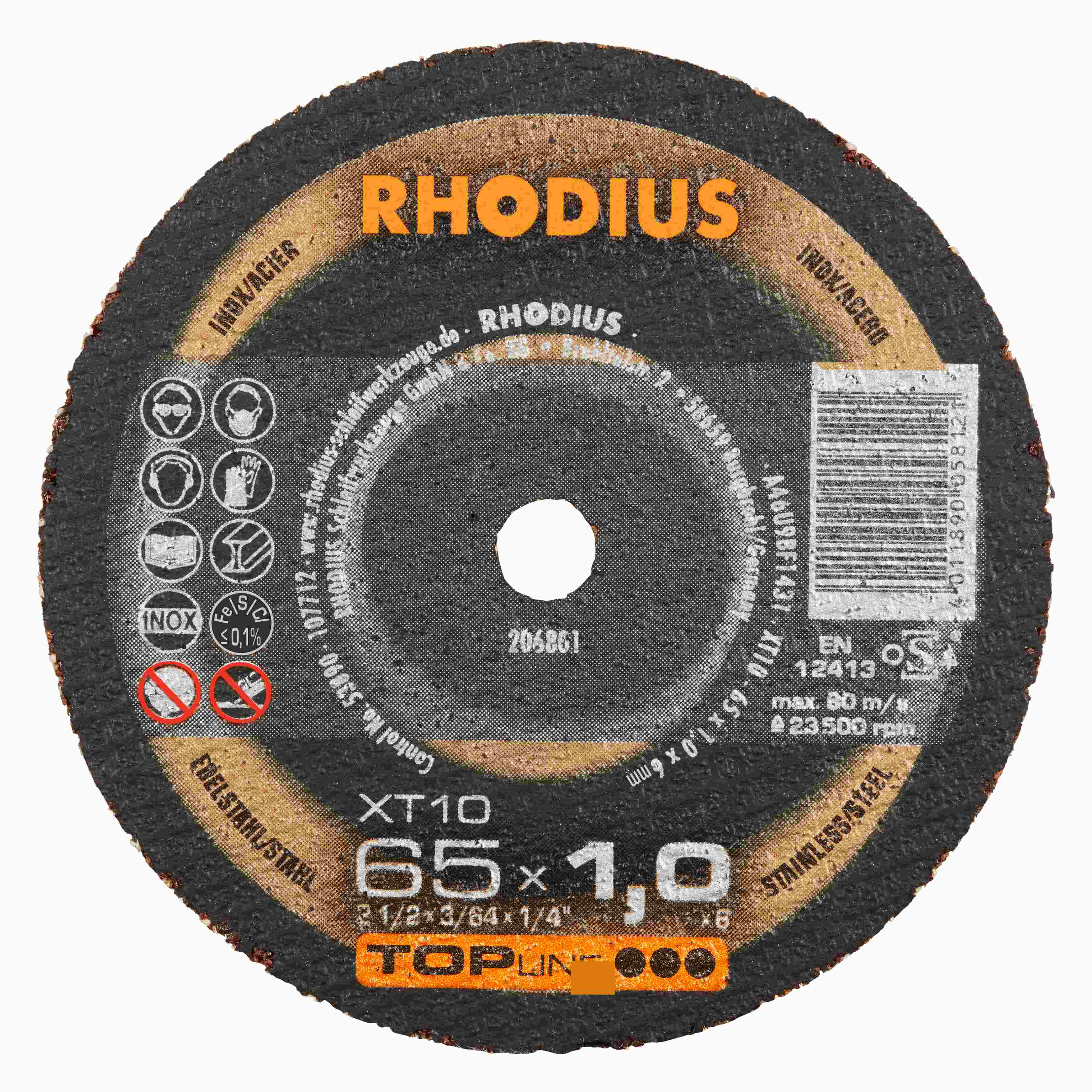 Rezný kotúč XT10 Mini 65x1,0x6,00  