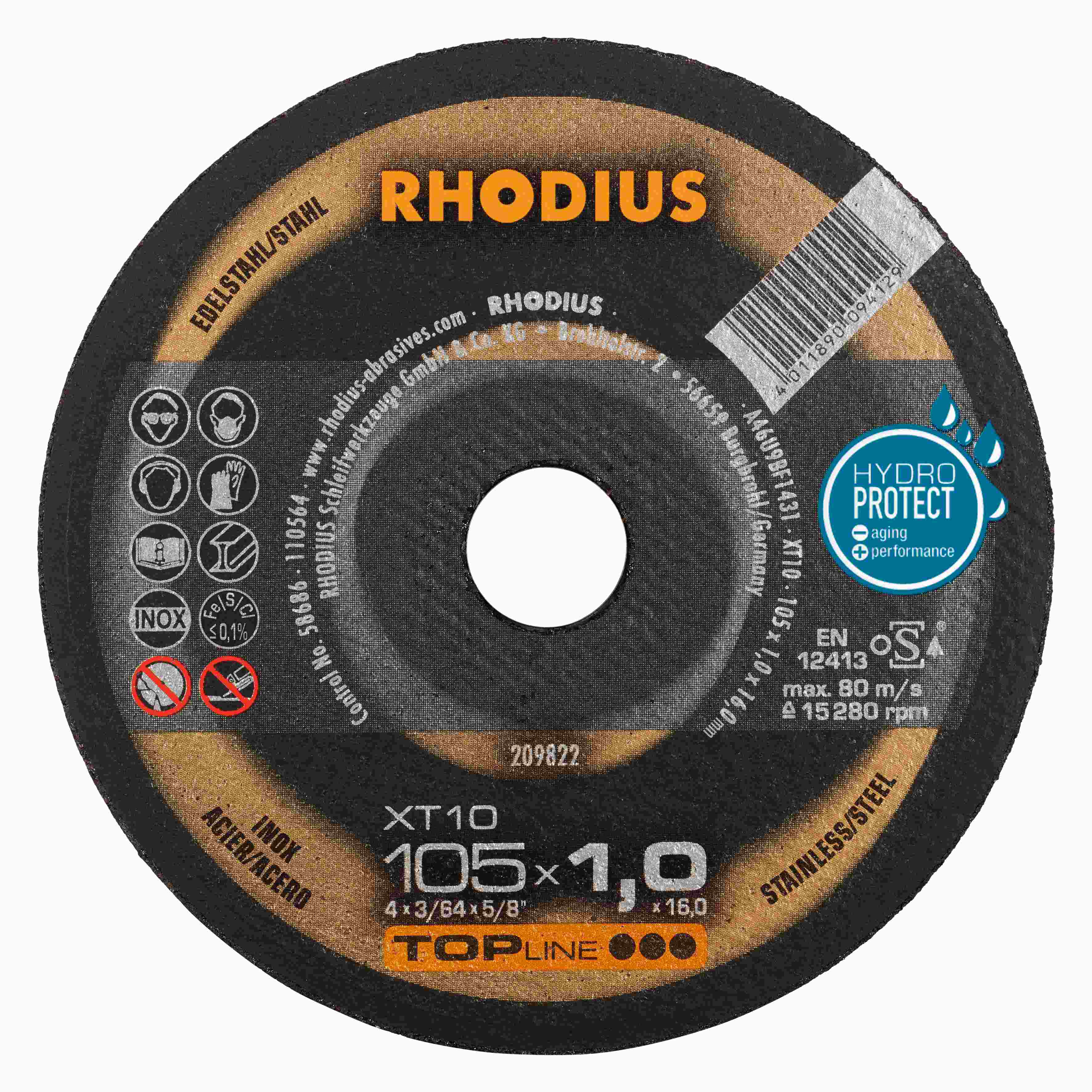 Rezný kotúč XT10 105x1,0x16,00  