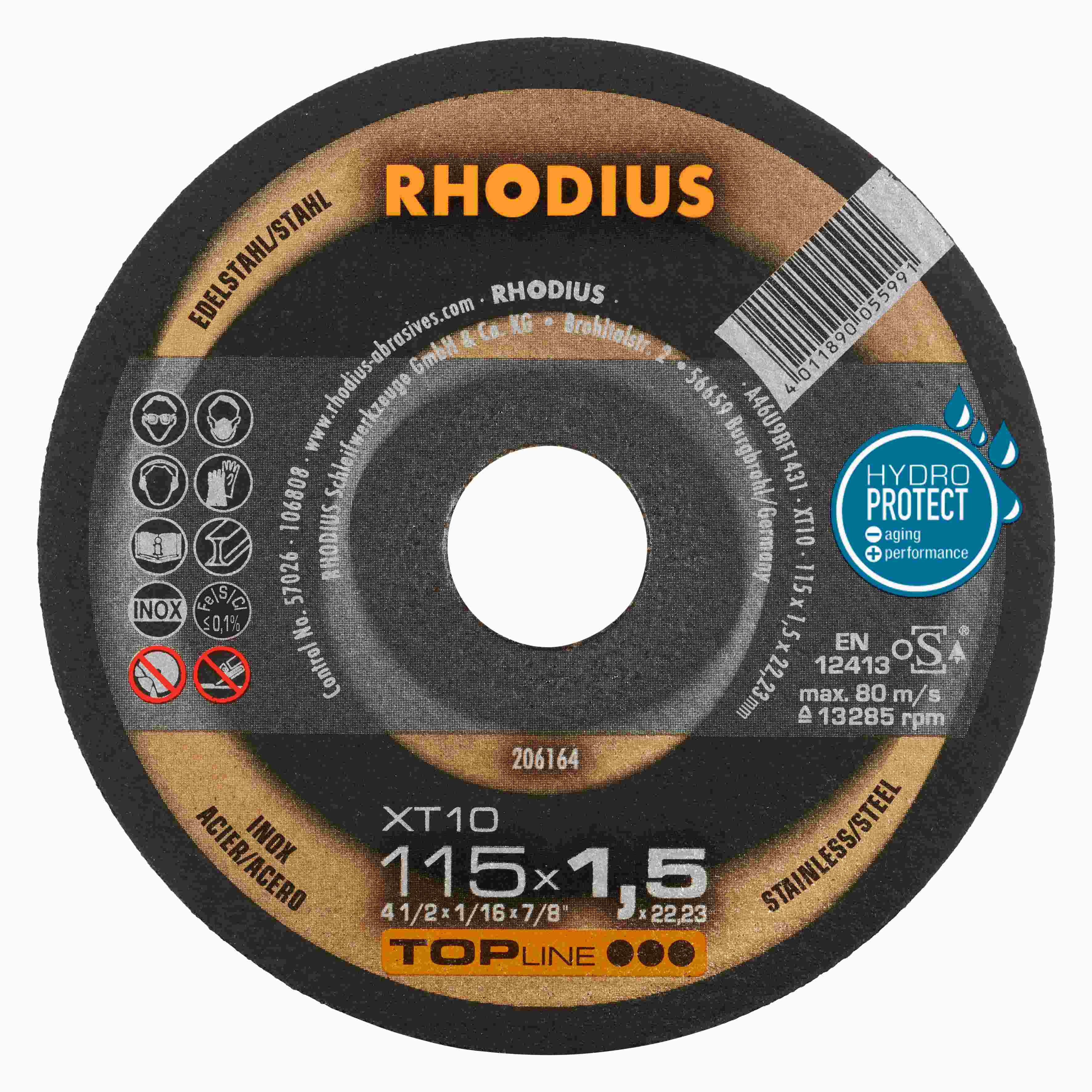 Rezný kotúč XT10 115x1,5x22,23  
