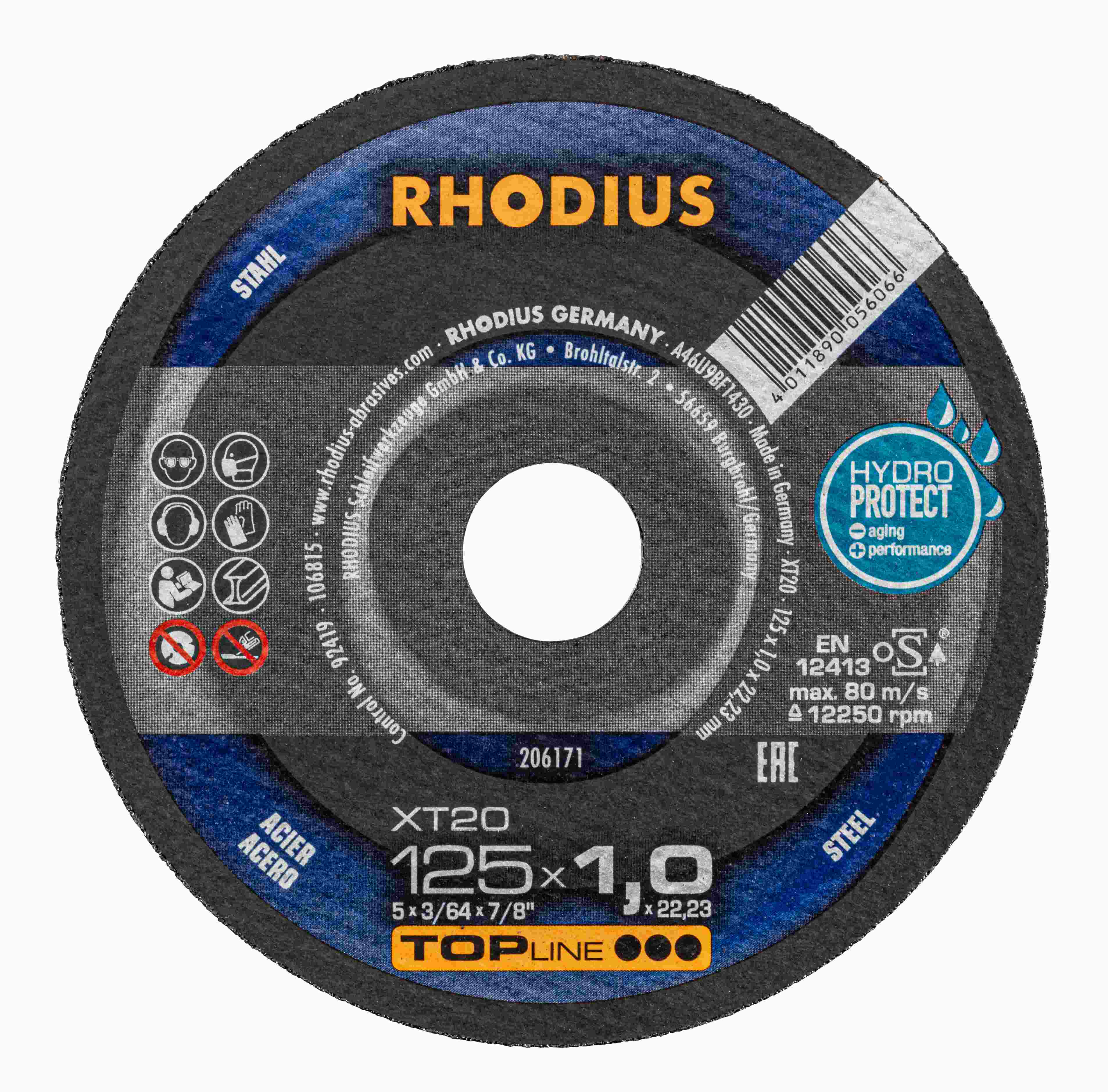 Rezný kotúč XT20 125x1,0x22,23  