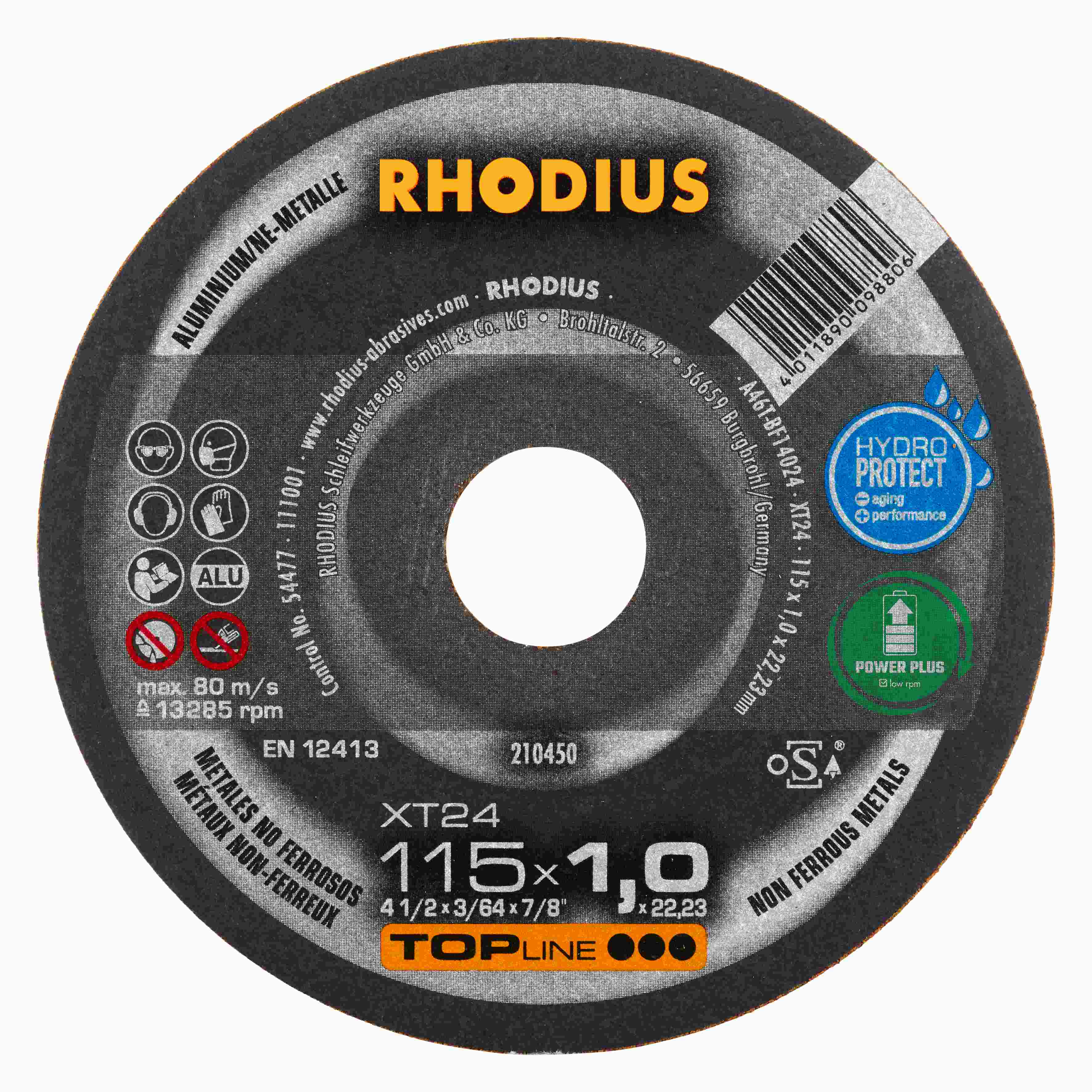 Rezný kotúč XT24 115x1,0x22,23  