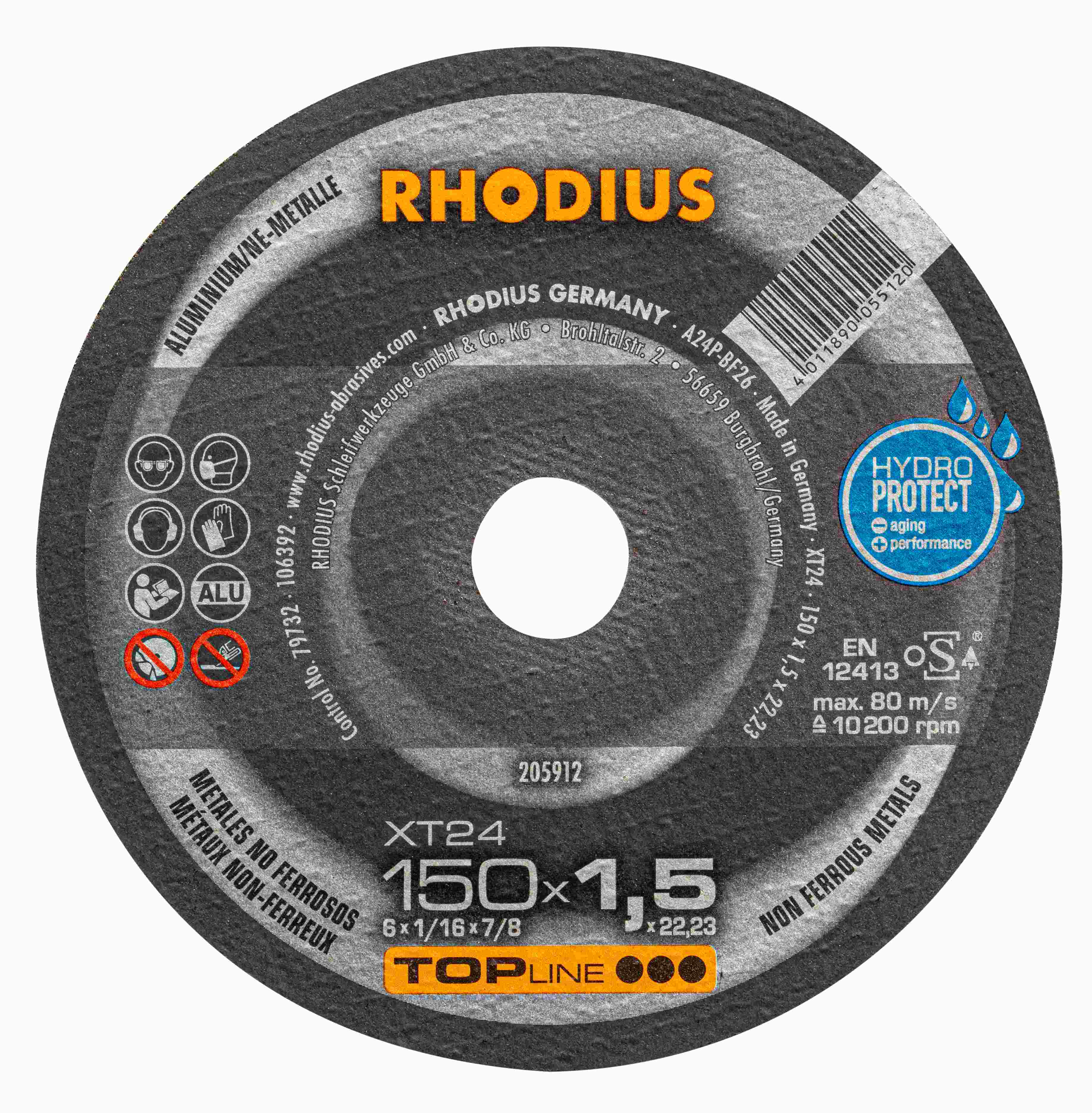 Rezný kotúč XT24 150x1,5x22,23  