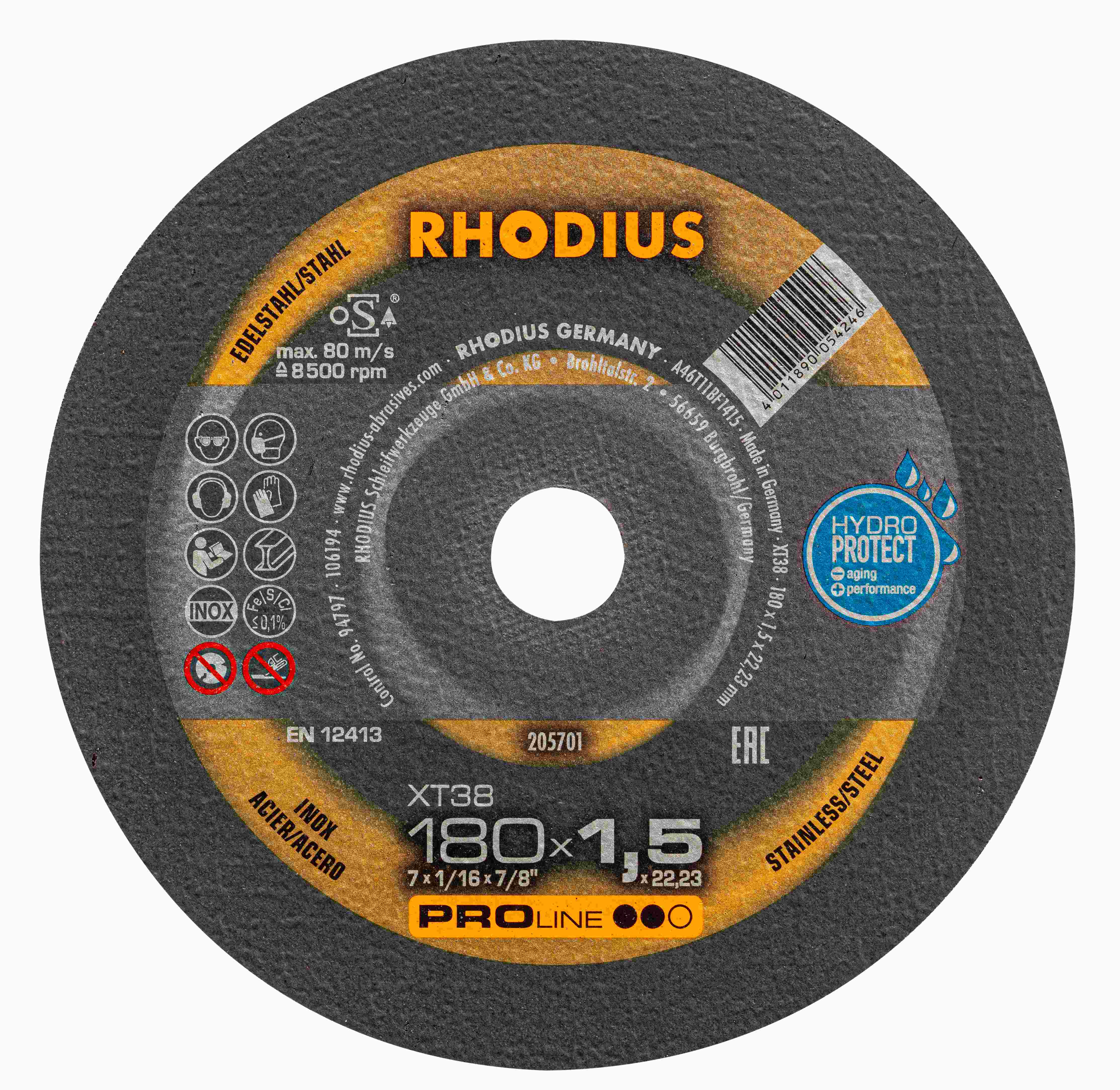 Rezný kotúč XT38 180x1,5x22,23  