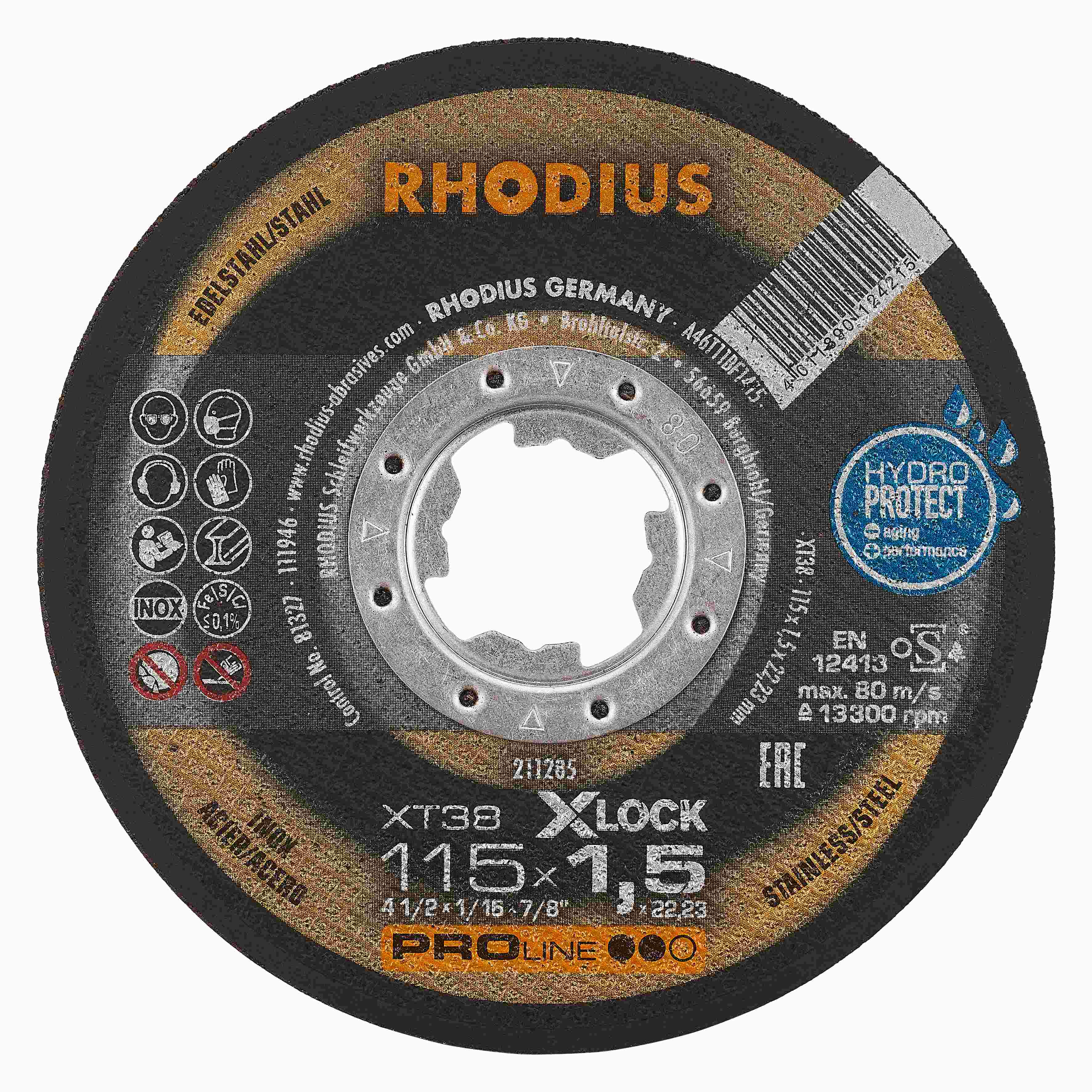 Rezný kotúč XT38 115x1,5x22,23 X-LOCK 