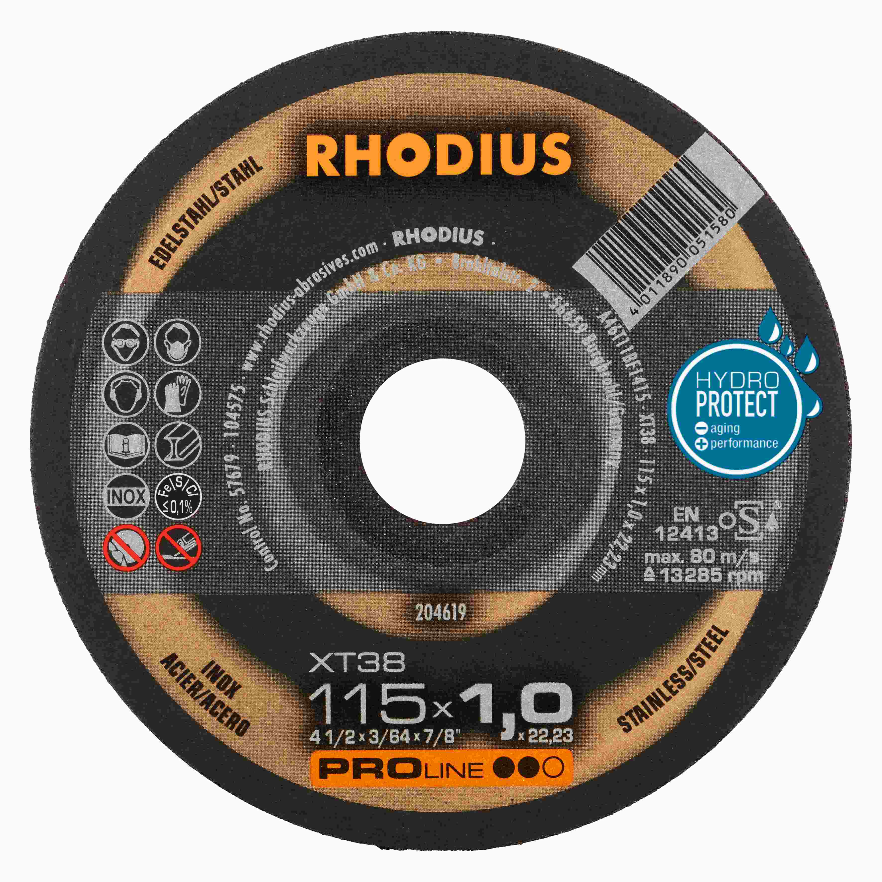 Rezný kotúč XT38 115x1,0x22,23  