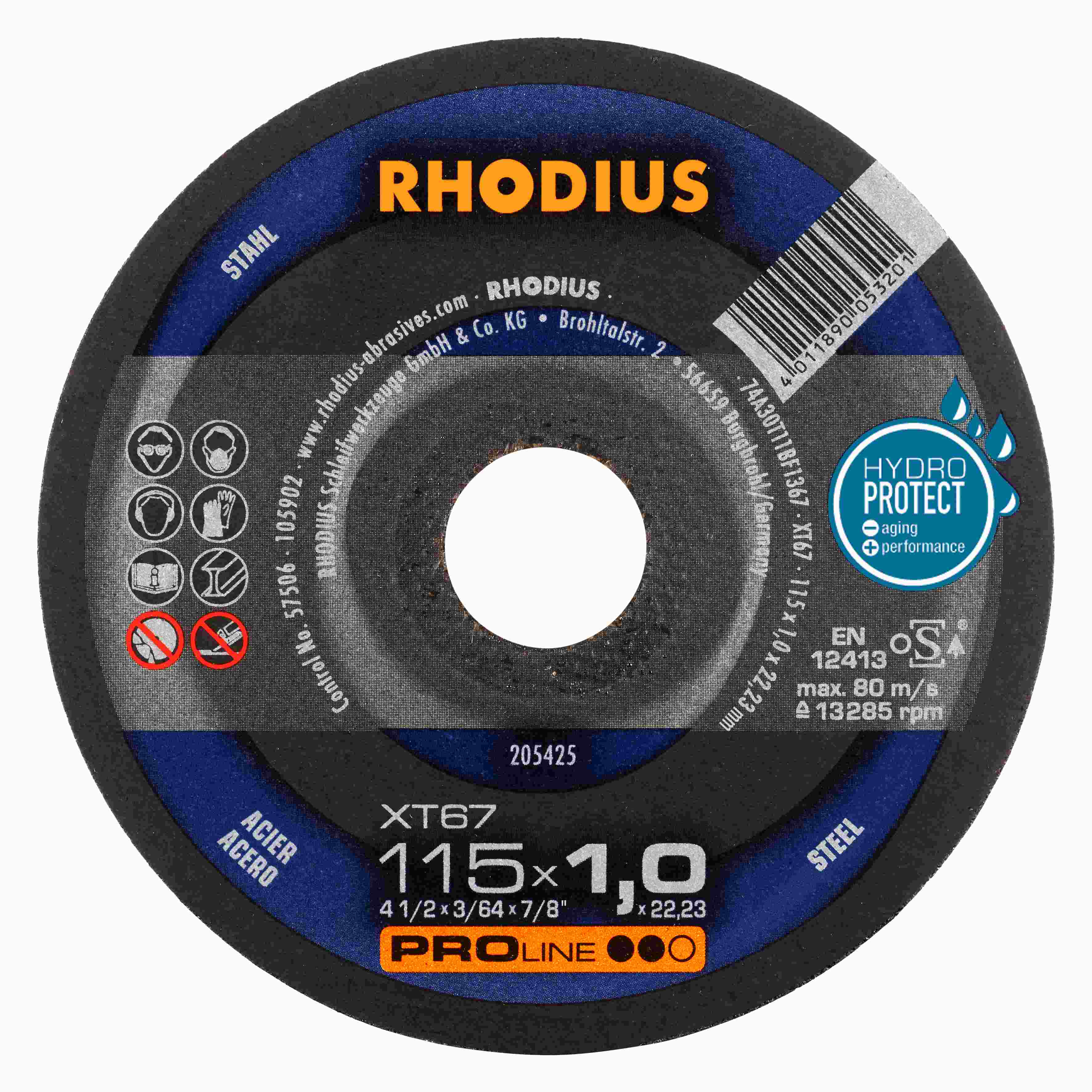 Rezný kotúč XT67 115x1,0x22,23  