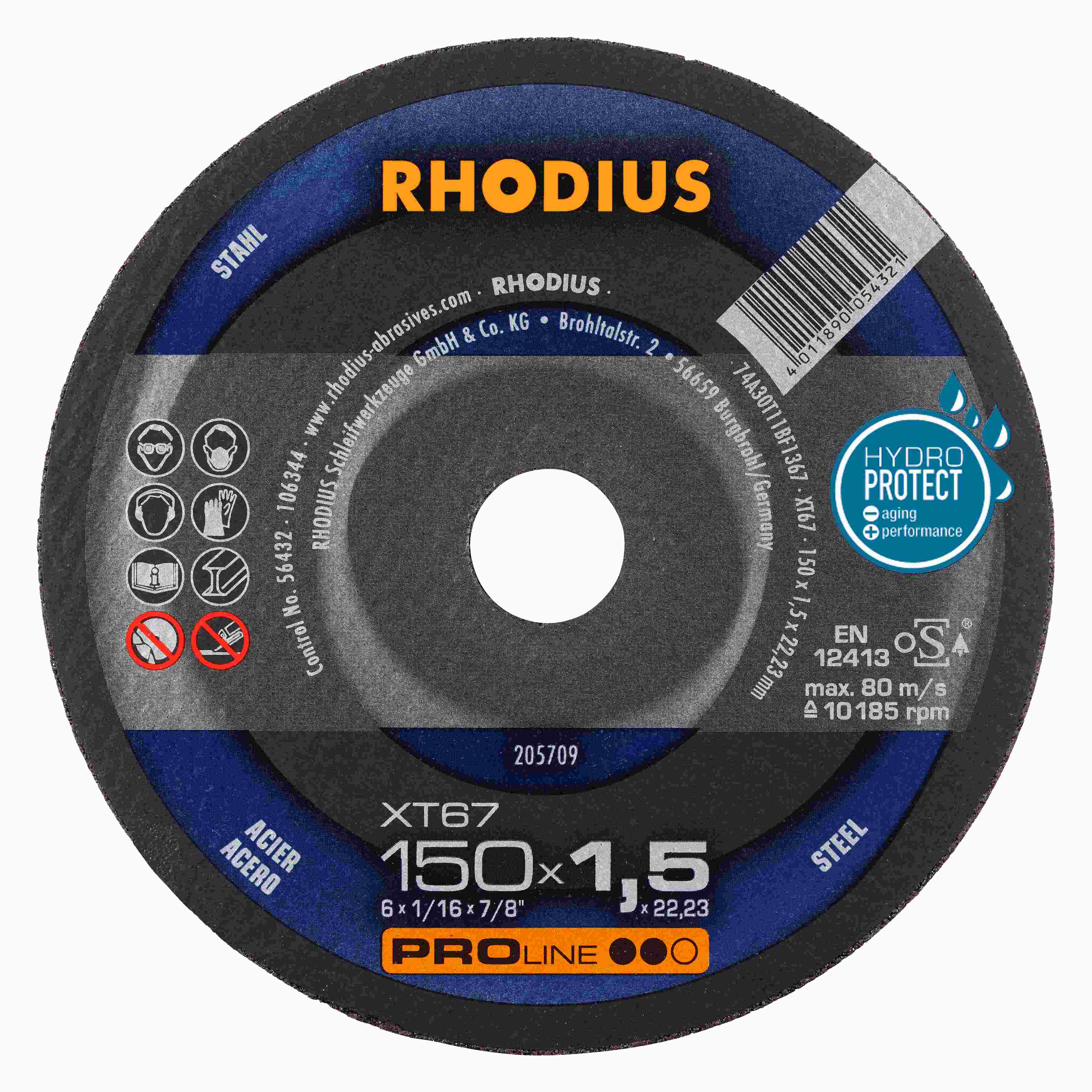 Rezný kotúč XT67 150x1,5x22,23  
