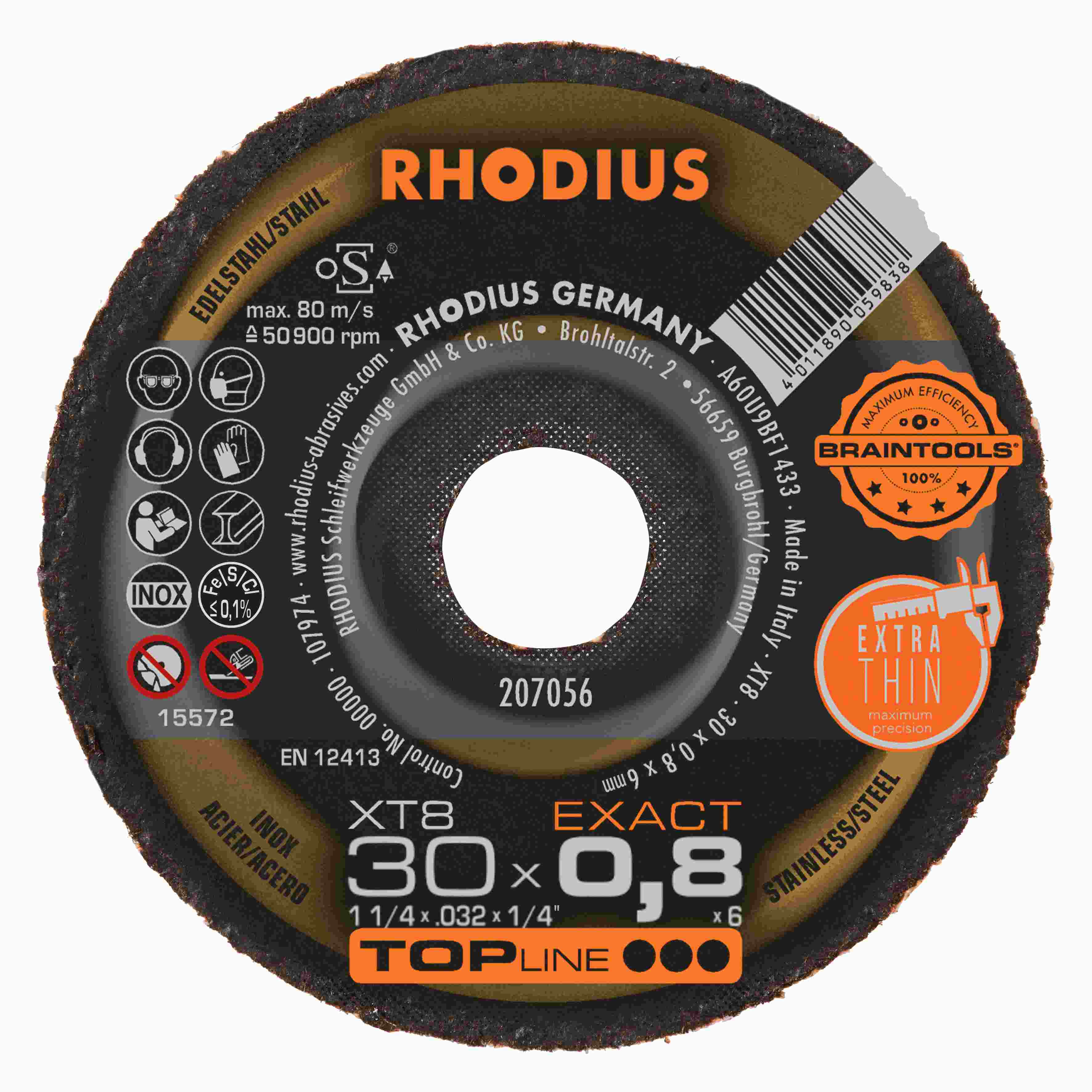 Rezný kotúč XT8 Exact Mini 30x0,8x6,00  