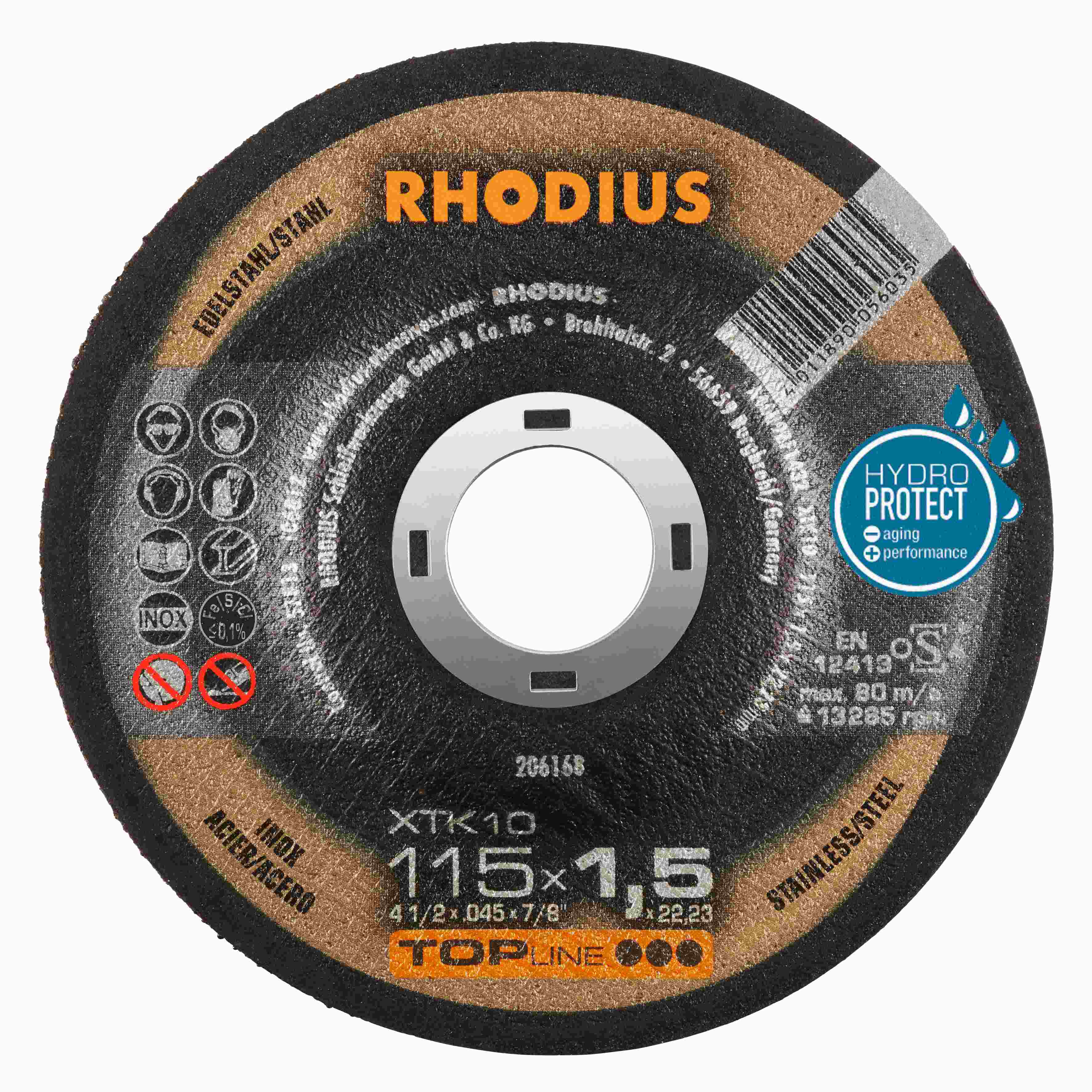 Rezný kotúč XTK10 115x1,5x22,23  
