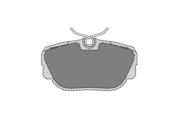Brzdové platničky PEX 7.057S cross-ref.:(SP144)
