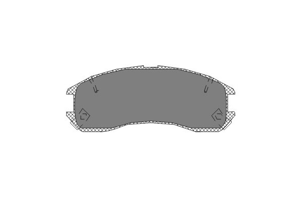 Brzdové platničky SCT-GERMANY SP149PR
