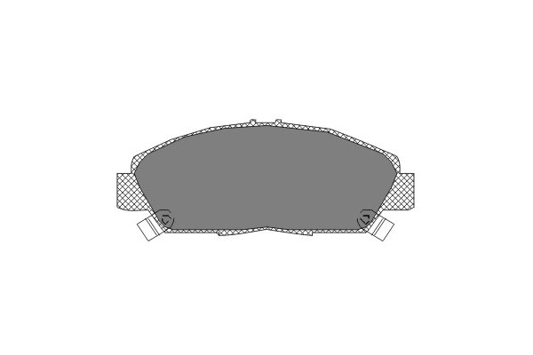 Brzdové platničky SCT-GERMANY SP203PR