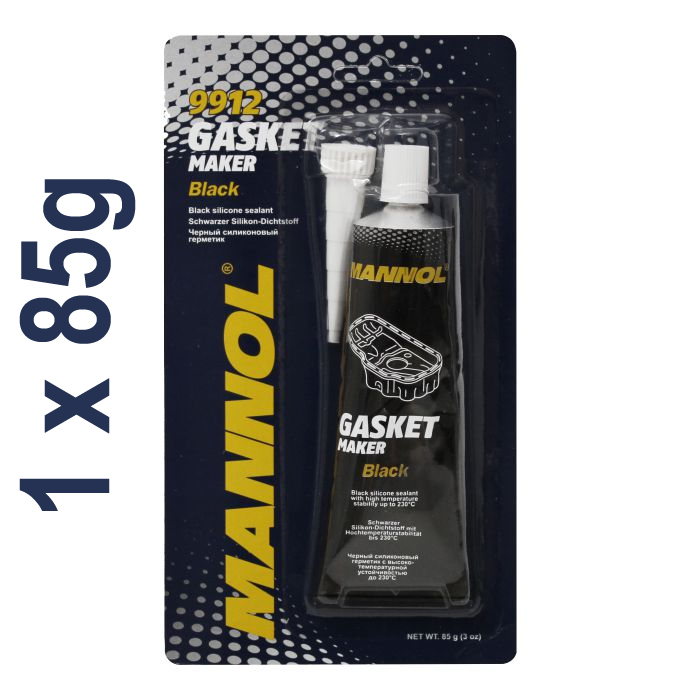 Silikón čierny / Silicone-Gasket. Black (85g)