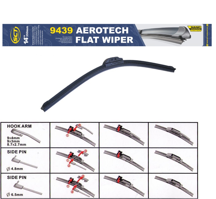 Stierač Aerotech 14" (350mm) 9439