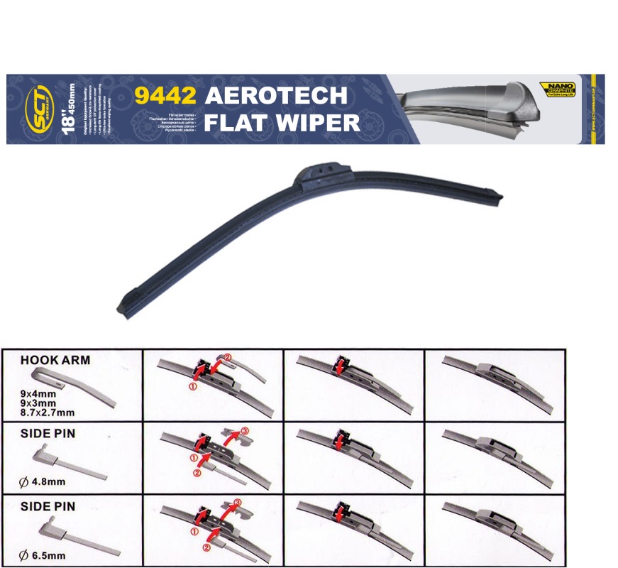 Stierač Aerotech 18" (450mm) 9442