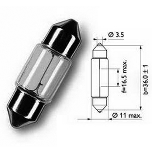 C5W Long Life 24V 5W 11x38 SV8,5