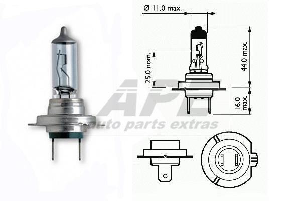 H7 Basic 12V 55W PX26d