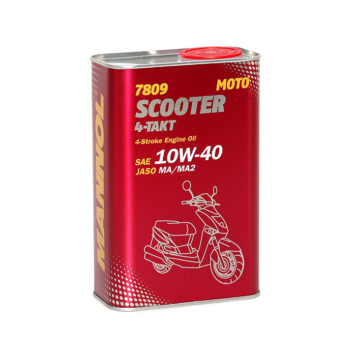 Mannol 7809 4-Takt Scooter 10W-40 (1L Metal)