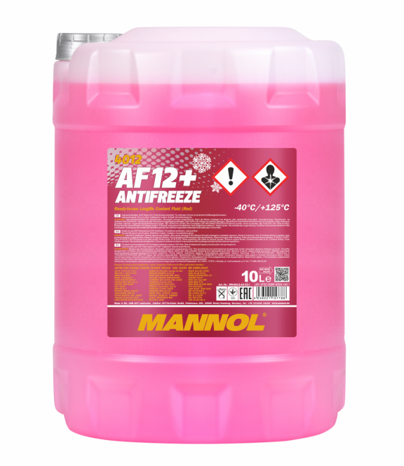 Mannol Antifreeze AF12+ (-40) Longlife (10L)
