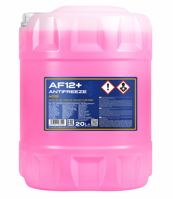 Mannol Antifreeze AF12+ (-40) Longlife (20L)