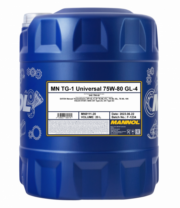 Mannol TG-1 Universal 75W-80 GL-4 (20L)
