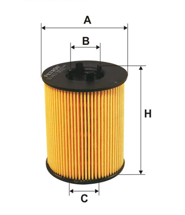 Olejový filter FILTRON OE648/2 (cross-ref.: SH4784P)